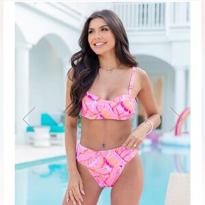 Pink Lily bathing suit